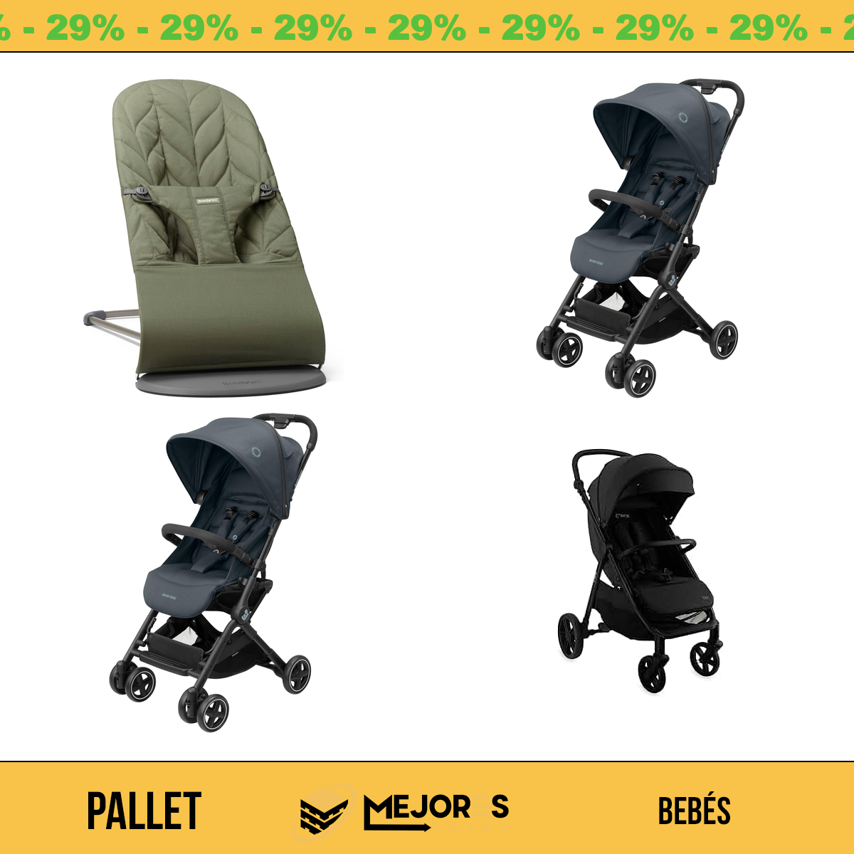 Pallet de 23 Items Sin Revisar, Bebes, Lote #10222268