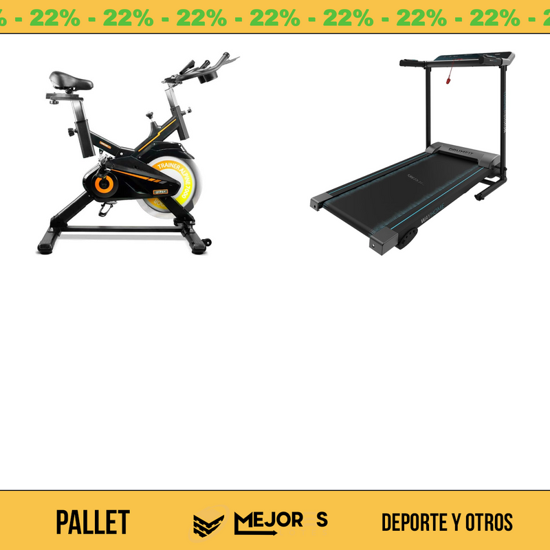 Pallet de 2 Items Sin Revisar, Deporte, Lote #20024267