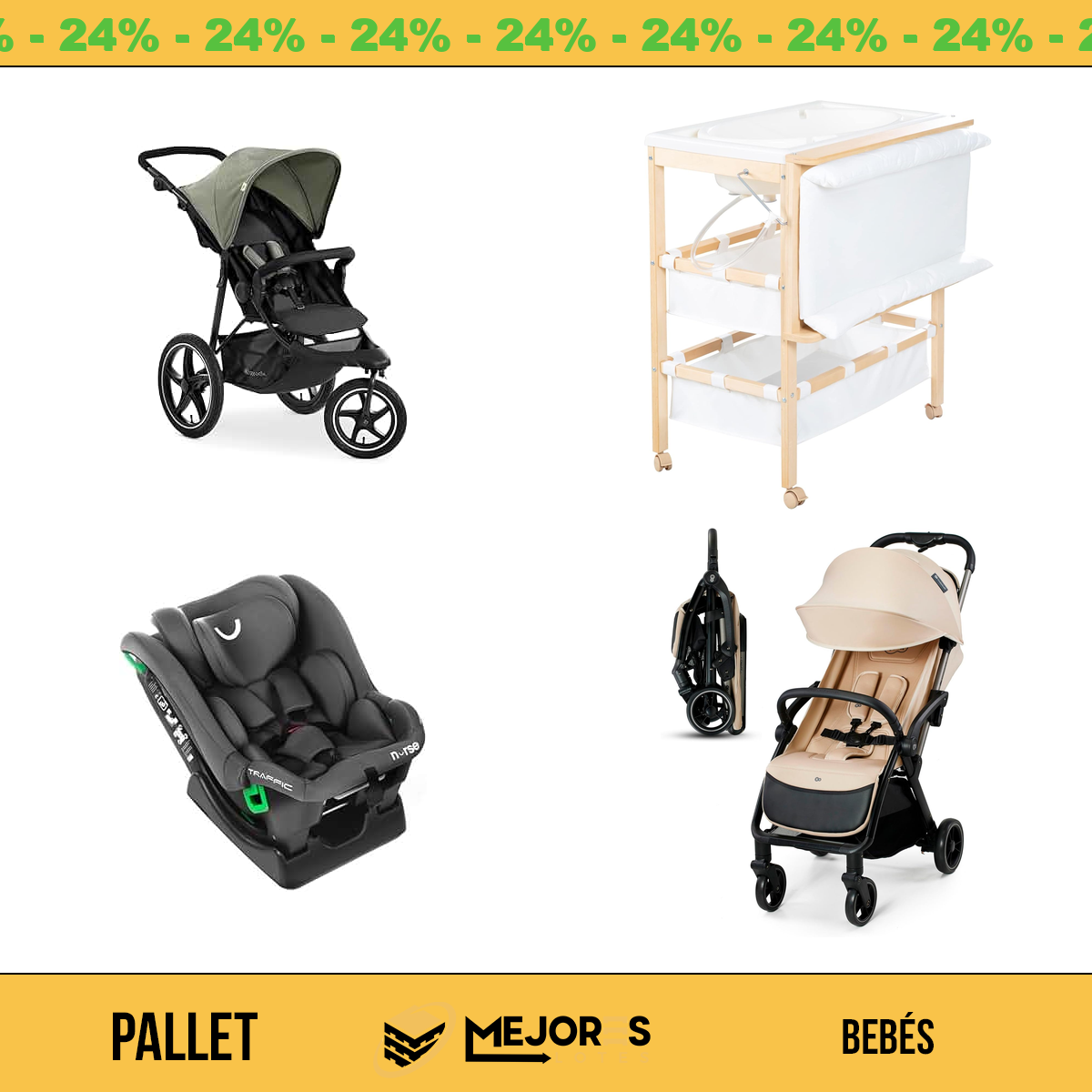 Pallet de 22 Items Sin Revisar, Bebes, Lote #10226208