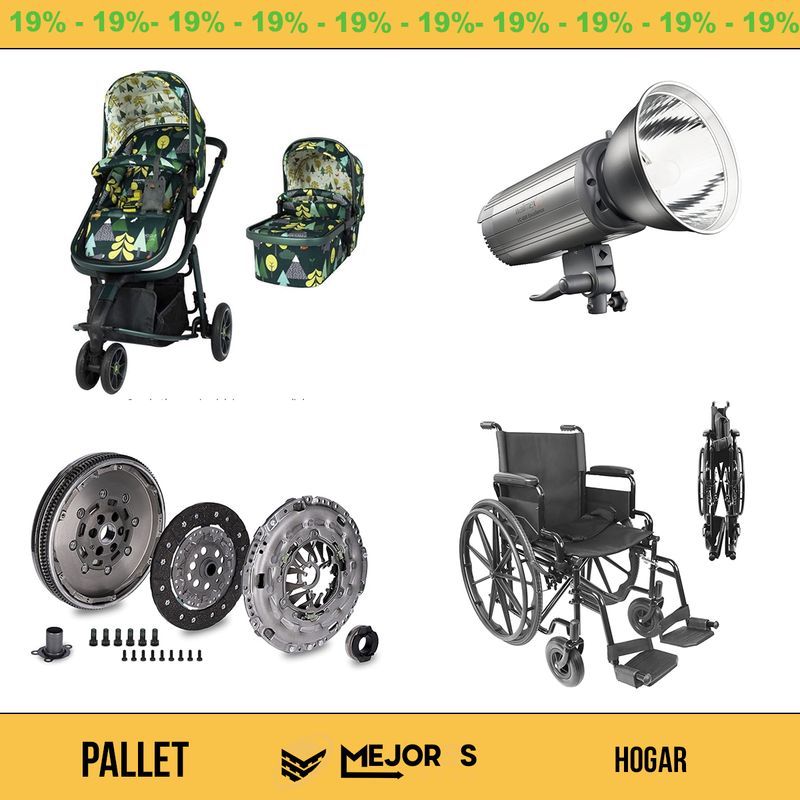 Palete com 15 itens não verificados, casa, lote nº 10138660