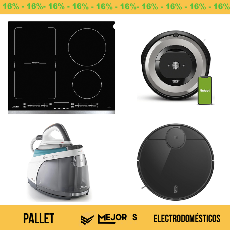 Palete com 23 itens não verificados, Eletrodomésticos, Lote nº 10148551