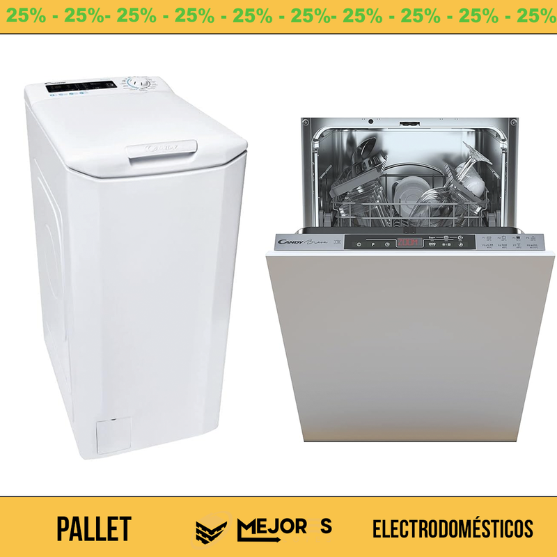 Palete com 2 itens não verificados, Eletrodomésticos, Lote nº 24004365