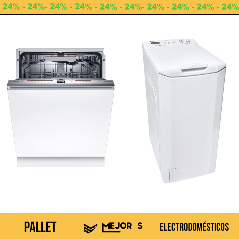 Palete com 2 itens não verificados, Eletrodomésticos, Lote nº 24006839