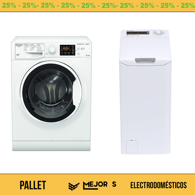 Palete com 2 itens não verificados, Eletrodomésticos, Lote nº 24006958