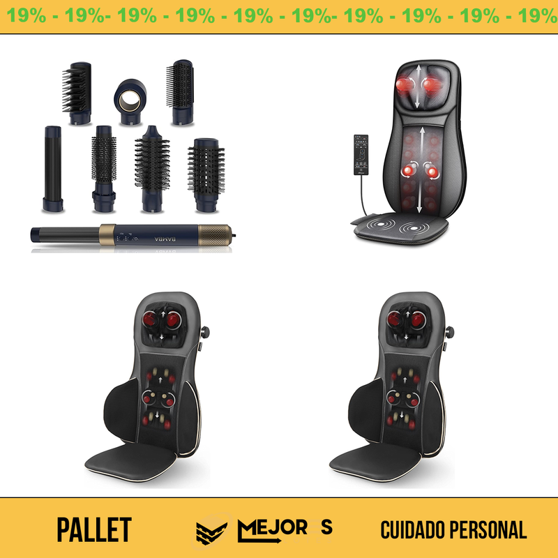 Palete com 19 itens não avaliados, Cuidados Pessoais, Lote nº 10203862