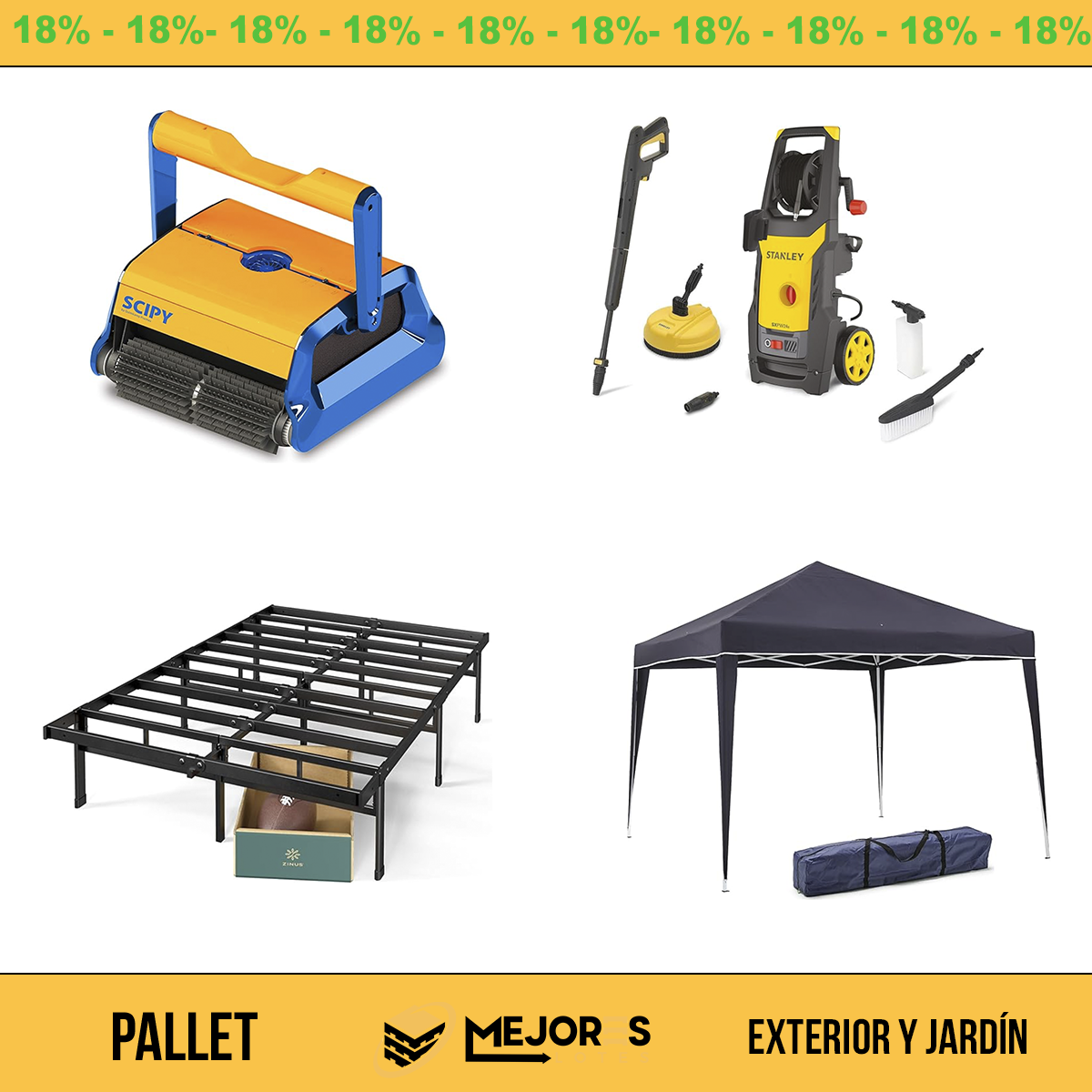 Palete com 19 itens não verificados, E&J, Lote nº 10203870
