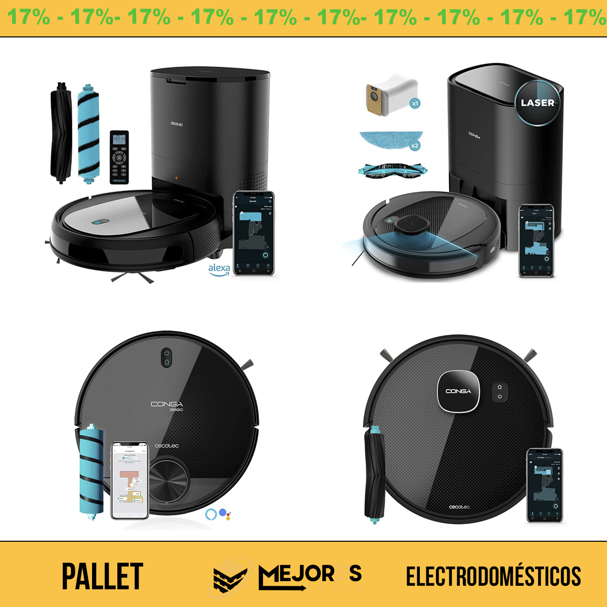 Palete com 25 itens não verificados, Eletrodomésticos, Lote nº 10203888