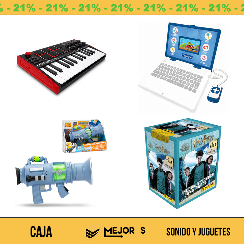 Caja de 20 Items Sin Revisar, Sonido Y Juguetes, Lote #spInD12w0D4