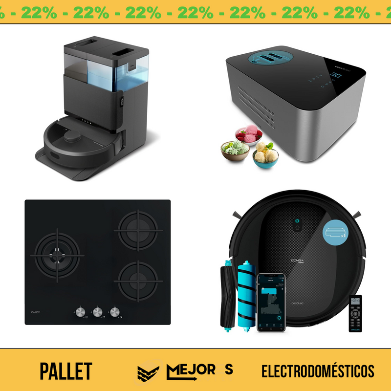 Pallet de 19 Items Sin Revisar, Electrodomesticos, Lote #S42707