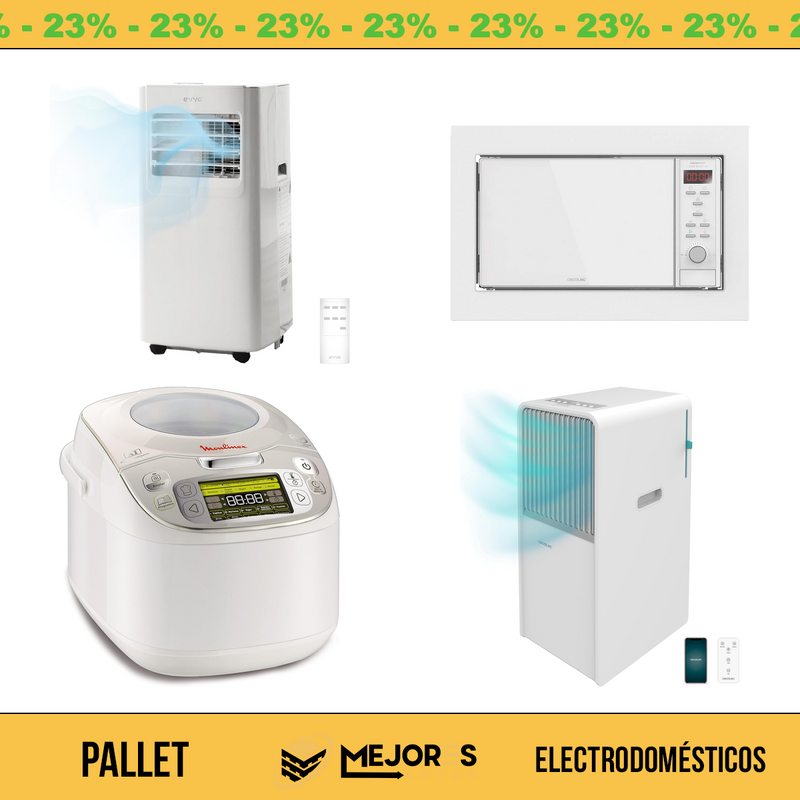 Pallet de 10 Items Sin Revisar, Electrodomesticos, Lote #S42712