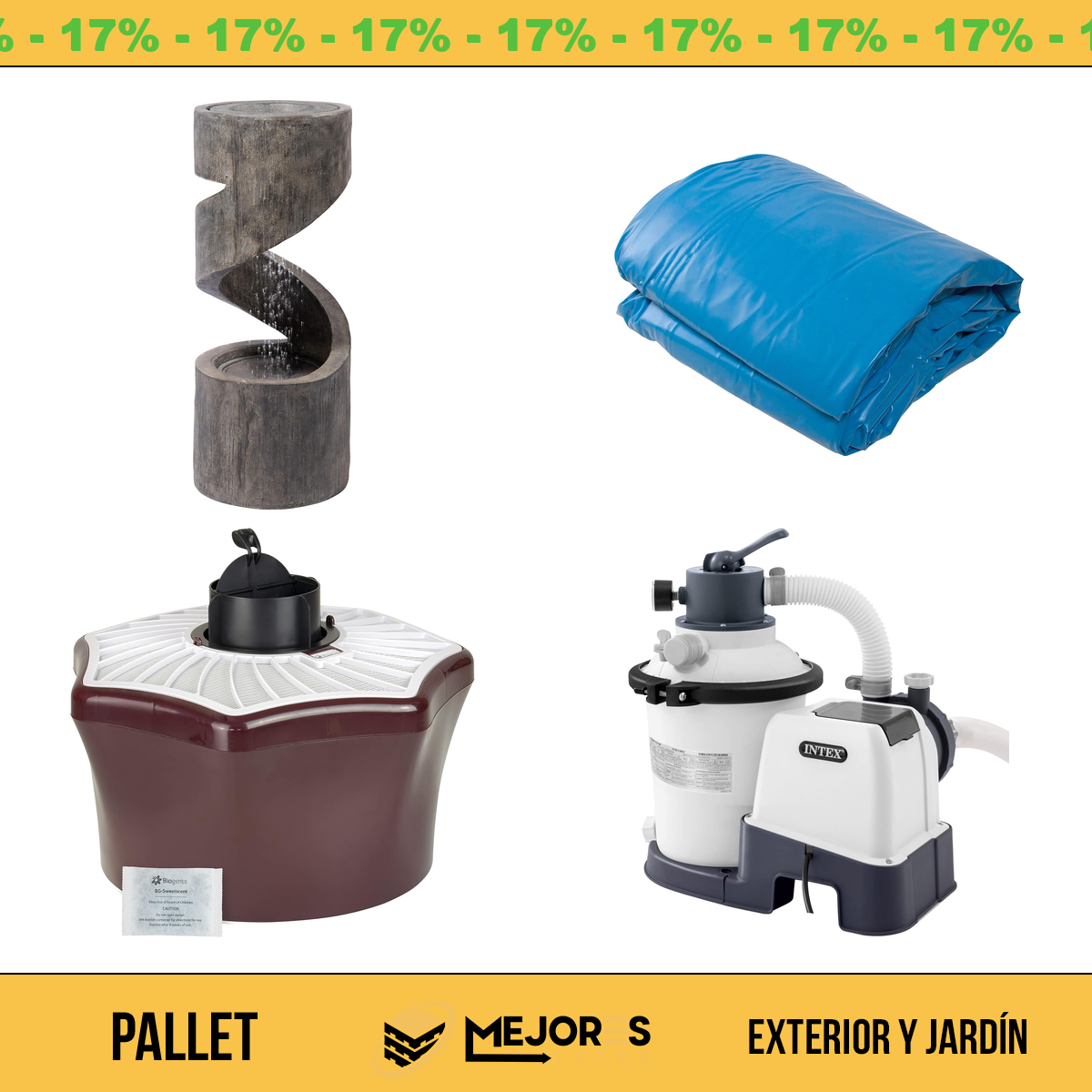 Pallet de 27 Items Sin Revisar, Exterior Y Jardin, Lote #10209951