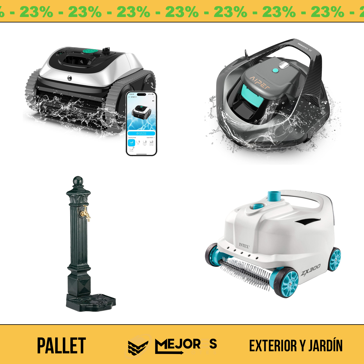 Pallet de 17 Items Sin Revisar, Exterior Y Jardin, Lote #10210191
