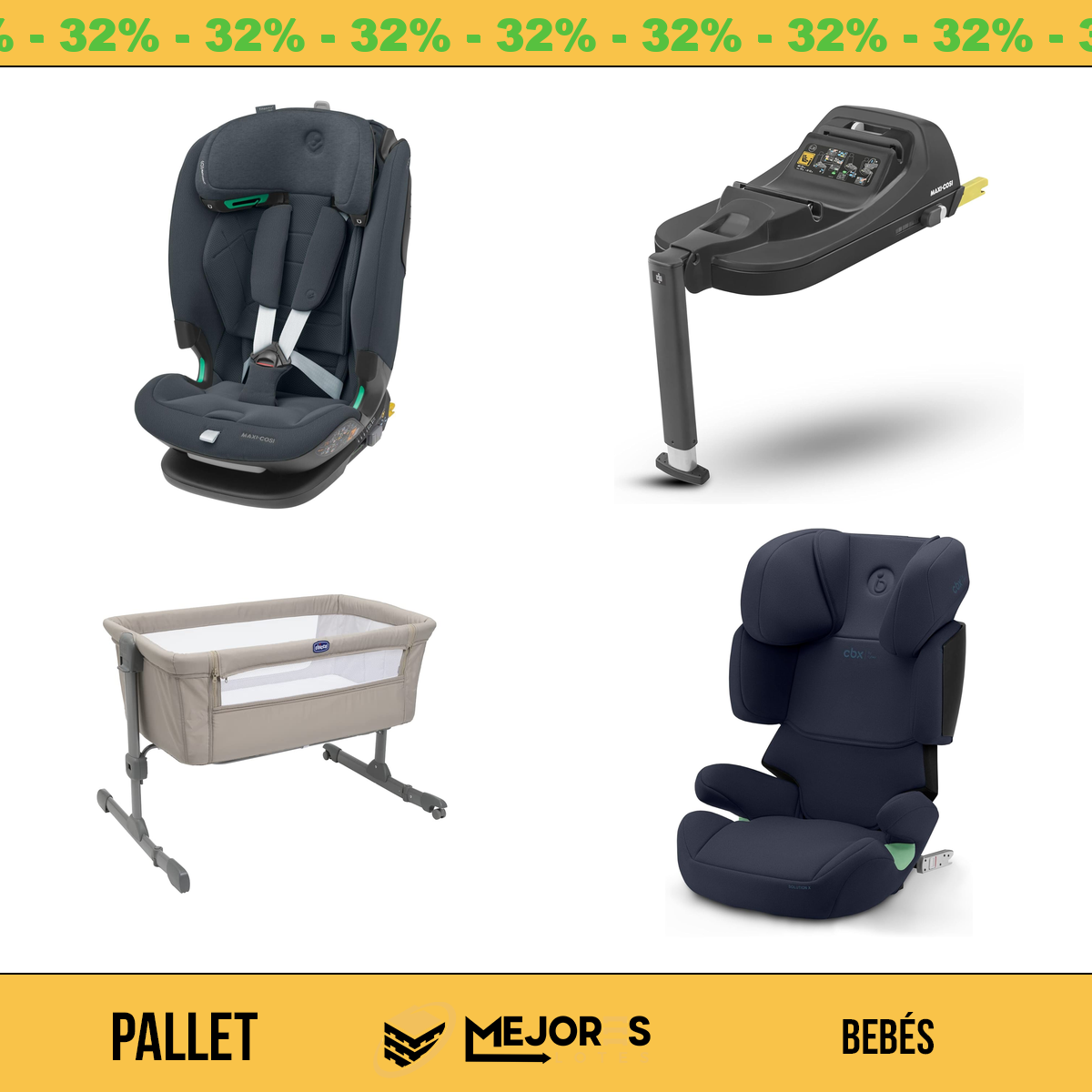 Pallet de 16 Items Sin Revisar, Bebes, Lote #10209545