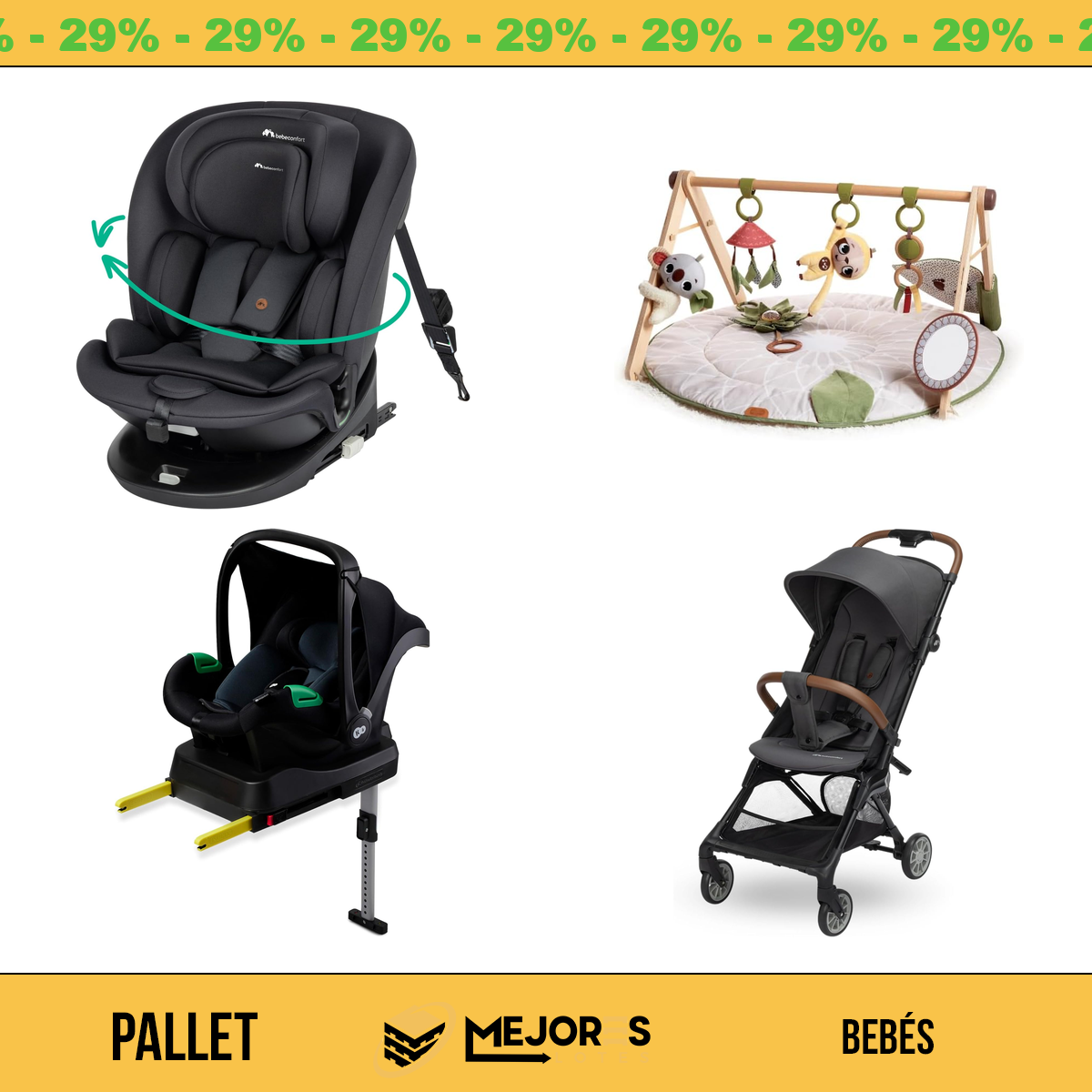 Pallet de 17 Items Sin Revisar, Bebes, Lote #10210153