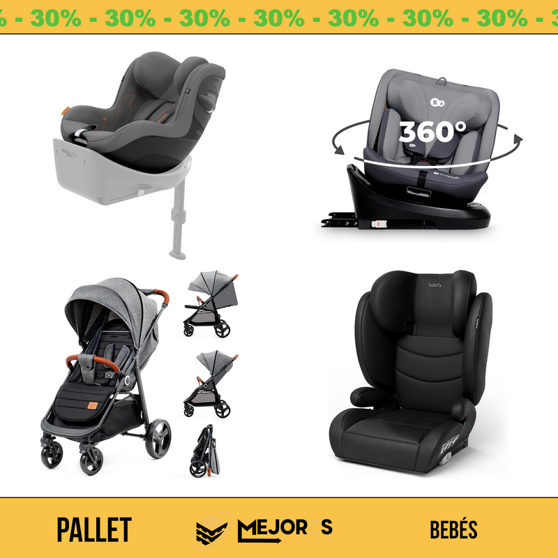 Pallet de 18 Items Sin Revisar, Bebes, Lote #10211648
