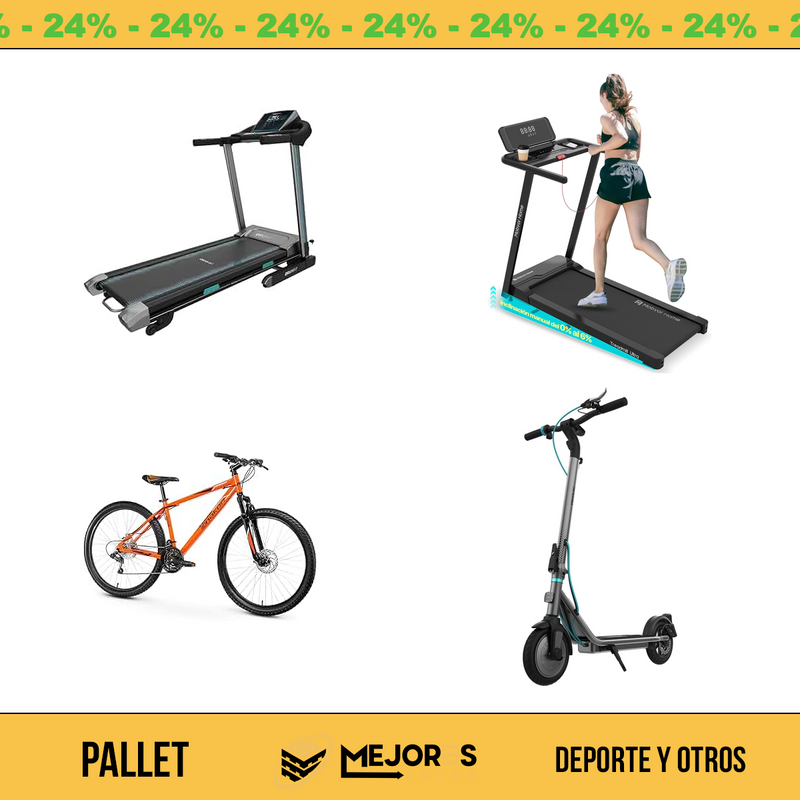 Pallet de 7 Items Sin Revisar, Deporte, Lote #30021280