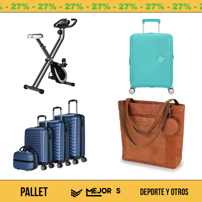 Pallet de 17 Items Sin Revisar, Deporte, Lote #10204898