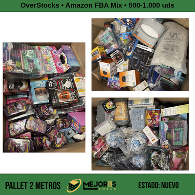 Lote de 10 Cajas de 50-100 Items Nuevos, Amazon FBA Mix, Lote #S42735