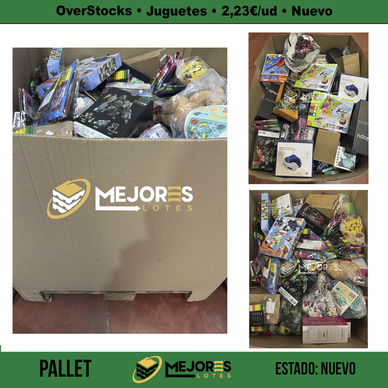 Pallet de 100 Items Nuevos, Juguetes, Lote #S42729