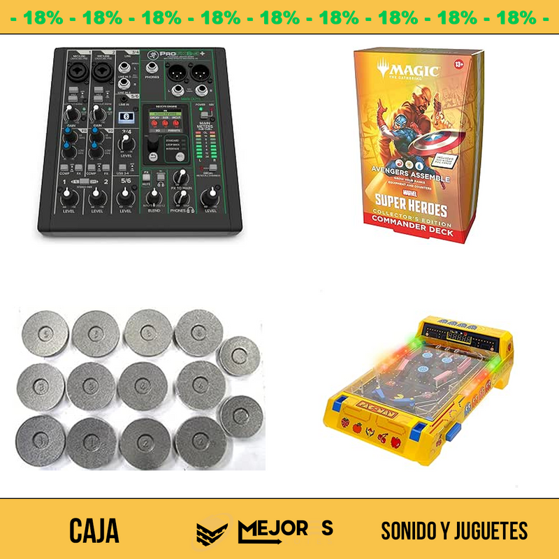 Sonido y Juguetes - Lote spW83P1134a